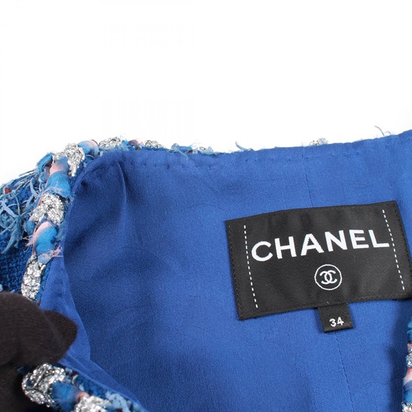 シャネル(CHANEL)シャネル ココマークボタン ツイード その他