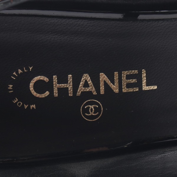 シャネル(CHANEL)シャネル ココマーク バイカラー パンプス 靴