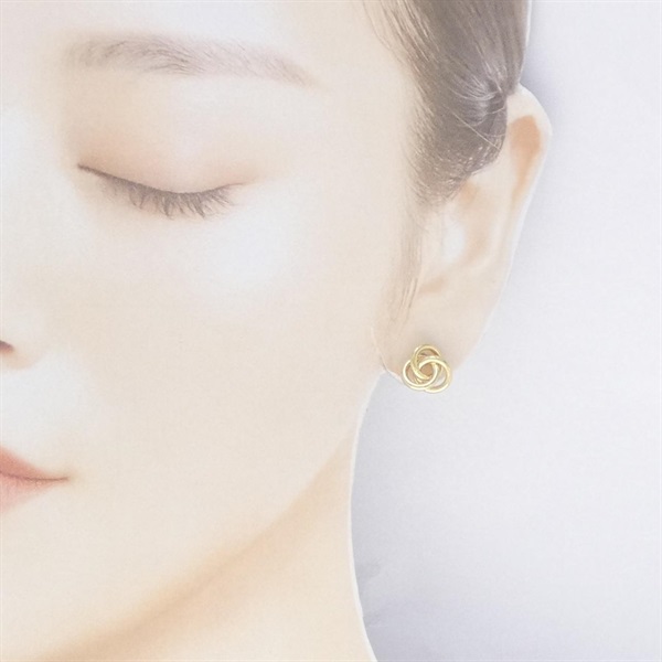 Tiffany&Co.　ティファニー　スクエア　ピアス　750　YG ティファニー(TIFFANY＆CO)ティファニー 750YG ピアス｜2300000800678