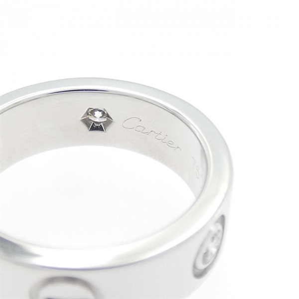カルティエ(CARTIER)カルティエ ラブ ハーフダイヤ リング