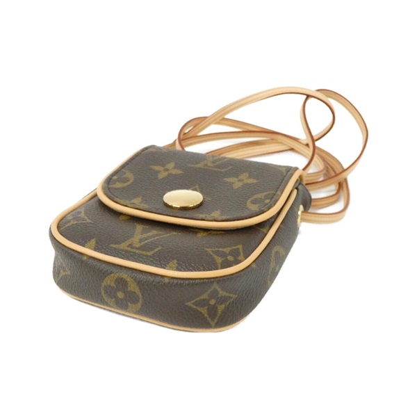 Louis Vuitton モノグラム ポシェット カンクーン M60018 ルイ ヴィトン モノグラム ポシェットカンクーン ブラウン