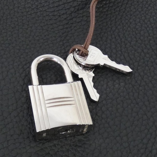 エルメスピコタンロック エルメス ピコタンロックMM ノワール ブラック 黒 H060991CC89