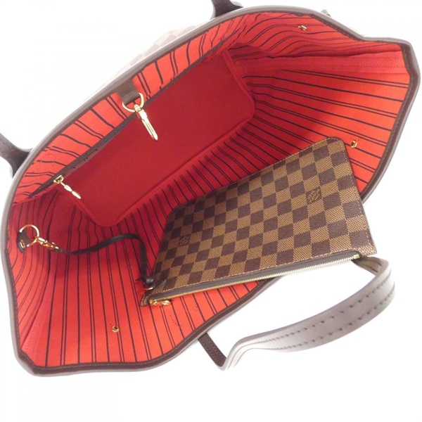 LOUIS VUITTON ダミエ・》ダミエネヴァーフル ポーチ 保存袋付き 新品 