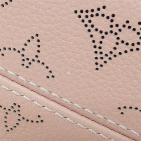 マヒナ ヒナPM M57858 ピンクxホワイト RFID反応あり　ポーチ付 マヒナ ヒナPM M57858 ピンクxホワイト RFID反応あり ポーチ付