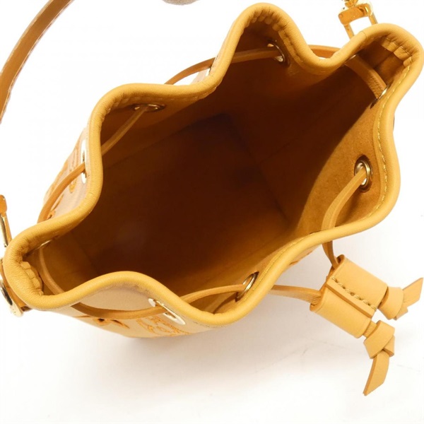 ルイヴィトン モノグラム LVブロデリー アングレース ナノ ノエ M82469 ショルダーバッグ LOUIS VUITTON - ルイヴィトン モノグラム LVブロデリー アングレース
