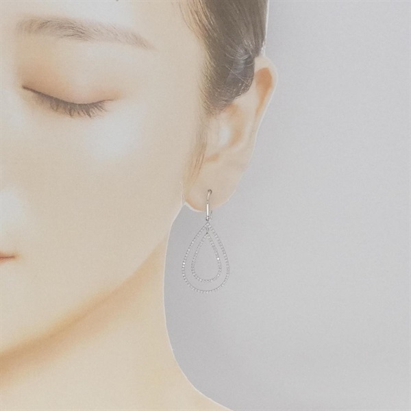 Tiffany＆CO ダイヤモンド ピアス　シルバー ティファニー(TIFFANY＆CO)ダイヤモンド ピアス｜2600072259115