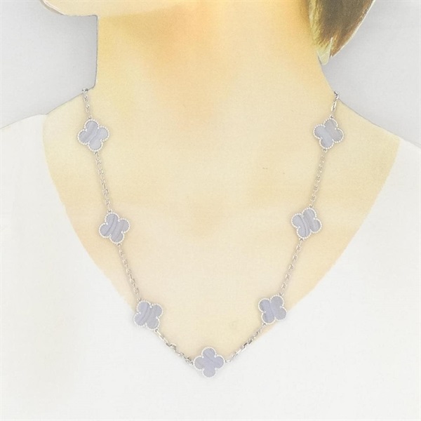 ヴィンテージアルハンブラ 10モチーフ ネックレス ヴァンクリーフ＆アーペル(Van Cleef & Arpels)ヴィンテージ