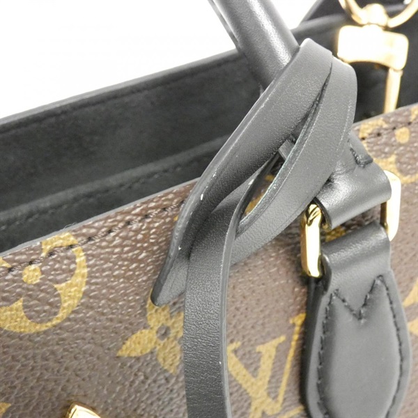 【袋鍵錠付】 ルイヴィトン モノグラム フラワー トート ゴールド金具 ブラック ルイヴィトン モノグラム フラワー トート ゴールド金具 2WAY