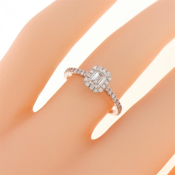 ティファニー(TIFFANY＆CO)ソレスト エメラルドカット リング 0.30CT