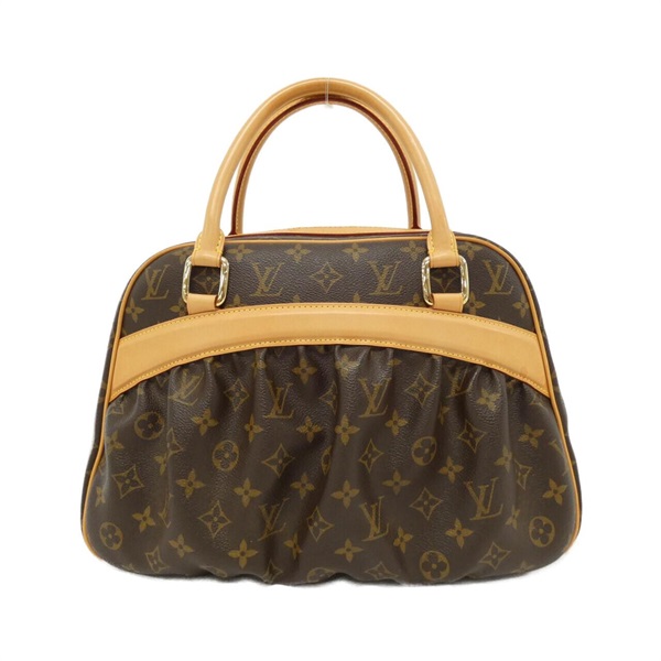 Louis Vuitton ハンドバッグ クリーム色 Louis Vuitton Braided V Tote MM Cream Leather Monogram Hand