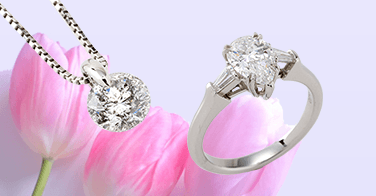 4月の誕生石「ダイヤモンド」をあしらった商品を特集しています。