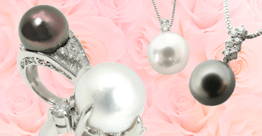 6月の誕生石「真珠」をあしらった商品を特集しています。