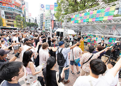 渋谷ズンチャカの開催風景